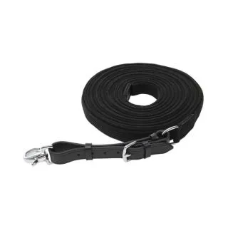 Lonża Kavalkade "Soft Black"