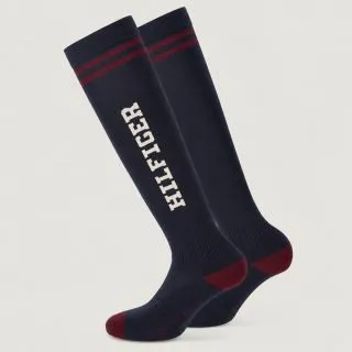 Podkolanówki Tommy Hilfiger "Drexel College" jesień/zima 2026 Regatta Red 24h