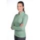Koszulka funkcyjna z golfem HKM "Basic" Light Green