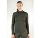 Koszulka funkcyjna z golfem HKM "Basic" Dark Green 24h