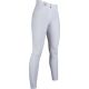 Bryczesy HKM "Monaco Bit Crystal" White