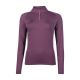 Bluzka techniczna z golfem HKM "Basil" Dark Lilac