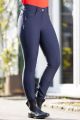 Bryczesy z silikonowym lejem HKM Style "Equine Sports" Navy