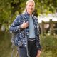 Kurtka damska HKM "Bloomsbury" Deep Blue