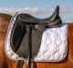 Czaprak HKM "Dressage Competition" White/Silver