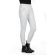 Bryczesy damskie HKM "Lia High Waist" White
