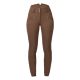 Bryczesy damskie HKM "Lia High Waist" Brown