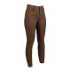 Bryczesy młodzieżowe HKM "Lia High Waist" Brown