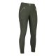 Bryczesy damskie HKM "Lia High Waist" Olive Green