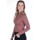 Koszulka funkcyjna z golfem HKM "Rosewood" Rose 24h