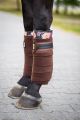 Bandaże polarowe Lovequestrian "Brown Glamour" 24h