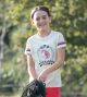 T-shirt dziecięcy HKM "Aymee" Cotton White