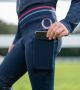 Legginsy dziecięce HKM "Aymee Silicone Knee" Deep Blue 24h