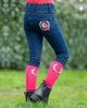 Bryczesy dziecięce HKM "Aymee Denim" Deep Blue