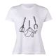 T-shirt damski HKM "Elements" White