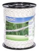 Pastuch linka Kerbl BASIC 200 m / 6 mm, 2 x 0,50 mm White