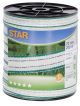Pastuch taśma Kerbl STAR 200m / 20mm White/Green