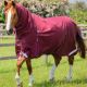 Derka padokowa z kapturem Premier Equine "Buster Storm" 90 g Burgundy