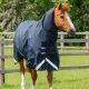 Derka padokowa z kapturem Premier Equine "Buster Storm" 90 g Navy