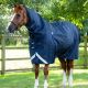 Derka padokowa z kapturem Premier Equine "Buster Storm" 420 g Navy