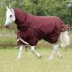 Derka padokowa z kapturem Premier Equine "Buster" 400 g Burgundy