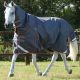 Derka padokowa z kapturem Premier Equine "Buster" 50 g Grey
