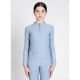 Koszulka młodzieżowa z długim rękawem Maximilian Equestrian "Base Layer YR" Aqua