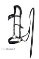 Ogłowie bezwędzidłowe z hackamore F.R.A. "Glory System 2" Black