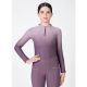 Koszulka młodzieżowa z długim rękawem Maximilian Equestrian "Ombré Base Layer YR" Plum