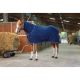 Derka polarowa z kapturem Riding World "Combo" Navy 24h