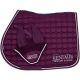 Komplet czaprak + nauszniki Kentaur "Saddlery Bohemia" Dark Purple 24h