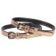 Paski do ostróg Harry's Horse "Lizzard" Rosegold 24h