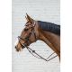 Ogłowie Dy'on "Medium Flash Noseband Soft Leather SO" Brown
