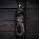 Lonża Lovequestrian "Stripe" Anthracite & Rosegold