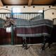 Derka polarowa Kentucky "Square Fishbone" Bordeaux
