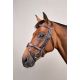 Ogłowie Dy'on "Anatomic Flash Noseband" Brown