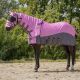 Derka siatkowa z kapturem i maską QHP wiosna/lato 2026 Cheery Pink 24h
