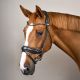 Ogłowie Dy'on "Round with Large Noseband Soft Leather SO" Black