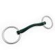 Wędzidło profilowane Fager "Andrea Hard Rubber bit Loose rings" 16 mm 24h
