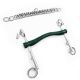 Munsztuk Fager ''Andrea Hard Rubber bit Weymouth'' 