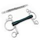 Wędzidło Fager ''Nicole Hard Rubber bit Baby pelham'' 20 mm