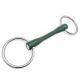 Wędzidło Fager "Nicole Soft Rubber bit Loose rings" 16 mm