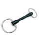 Wędzidło Fager "Nicole Hard Rubber bit Fixed rings" 20 mm