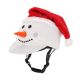 Czapka świąteczna na kask QHP "Christmas Snowman''