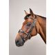 Ogłowie Dy'on "Anatomic Flash Noseband" Black