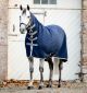 Derka osuszająca Horseware "Amigo Jersey Integrated Cooler" Navy/Titanium Grey/Silver 24h