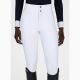 Bryczesy Maximilian Equestrian "Aero" White/Silver 24h