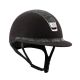 Kask Samshield "Miss Shield Shadowmatt" Alcantara Black/Crystal Intarsia Top/Crystal Intarsia Band/Silver Chrome 2.0