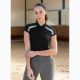 Koszulka Maximilian Equestrian "Aveen Polo" Black/Grey