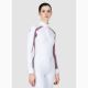 Koszulka konkursowa z długim rękawem Maximilian Equestrian  "Aveen Long" White/Mauve